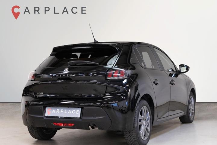 Sort Peugeot 208 fra 2021