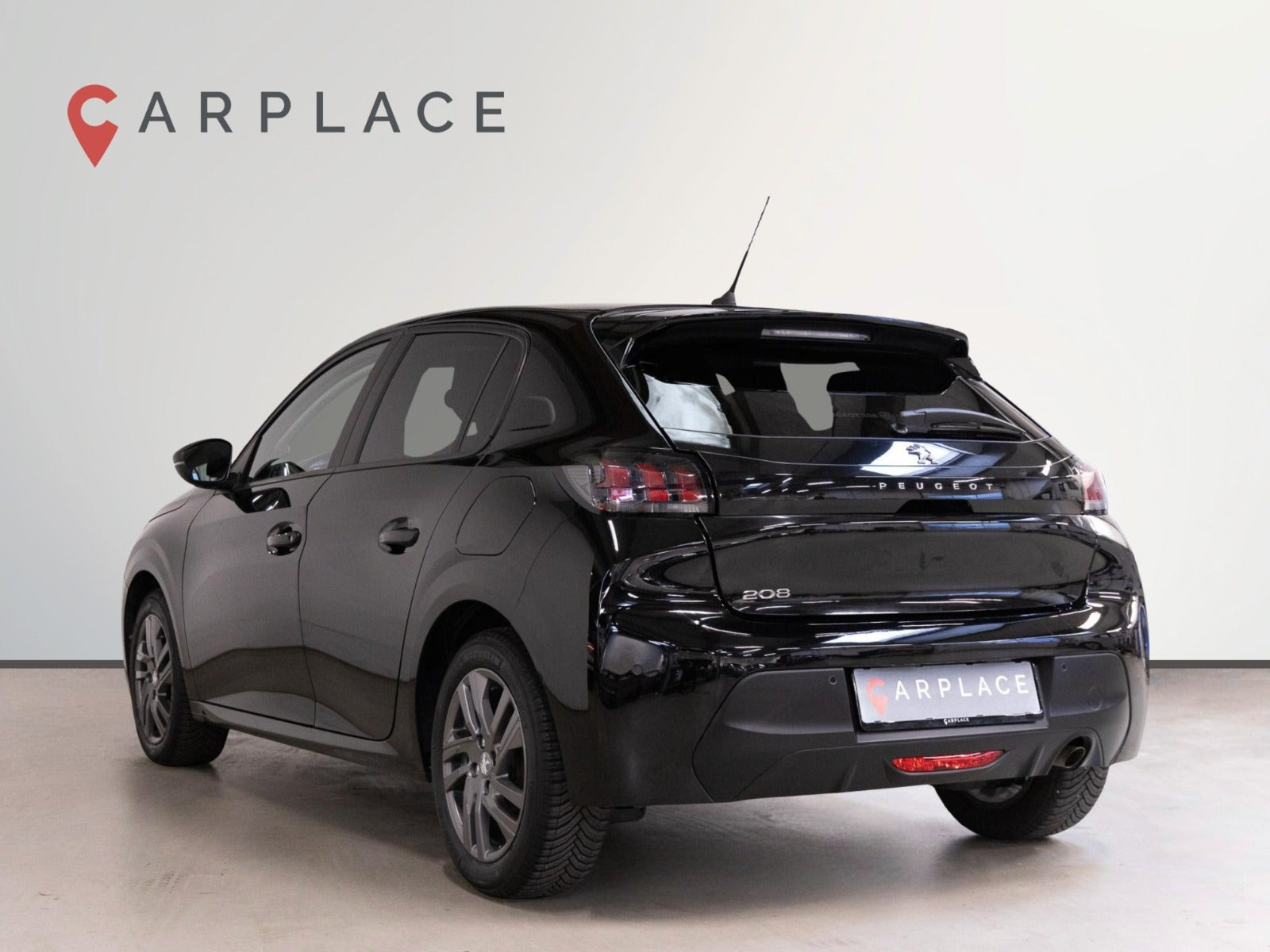 Sort Peugeot 208 fra 2021