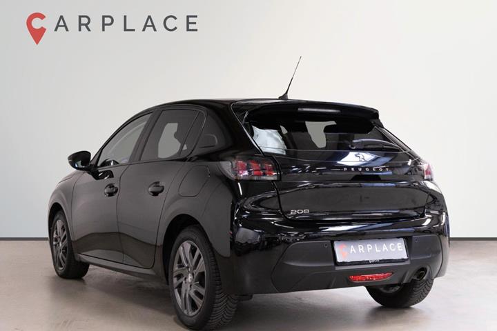 Sort Peugeot 208 fra 2021