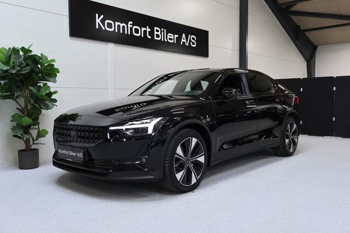Sort Polestar 2 fra 2023