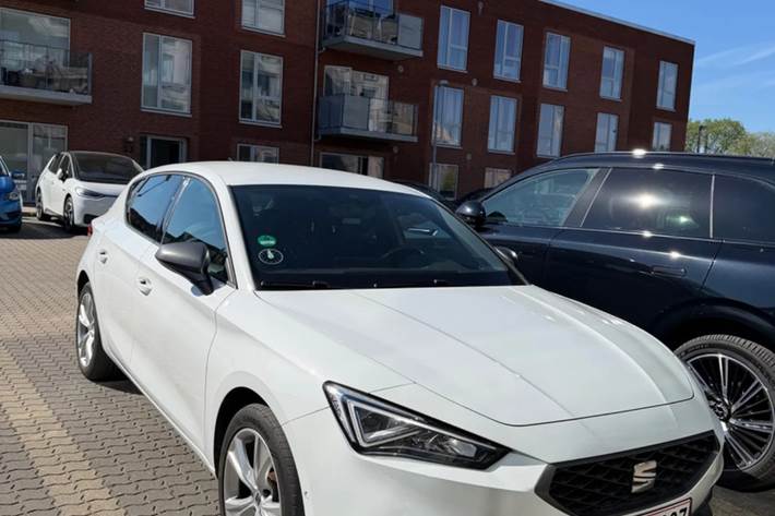Hvid Seat Leon fra 2020