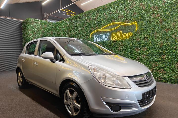 undefined Opel Corsa fra 2009 set udefra