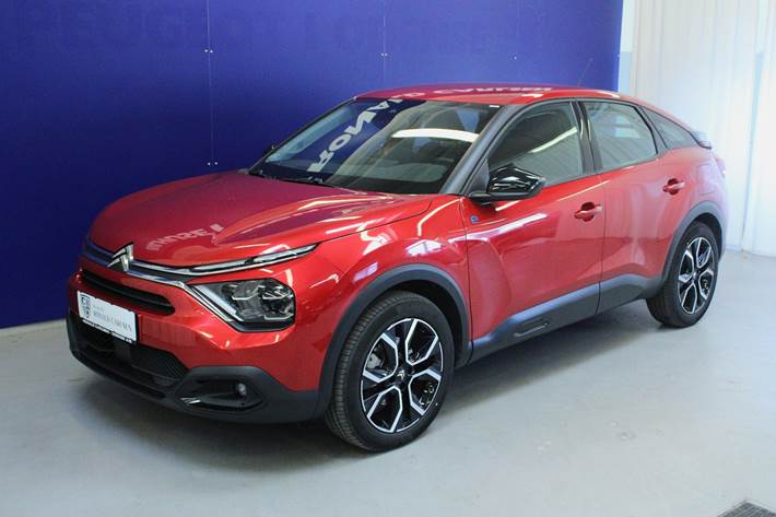 Rød Citroën ë-C4 fra 2023