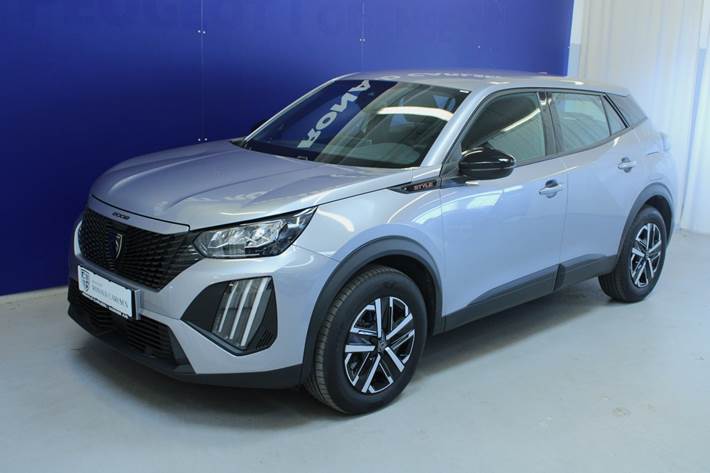Sølv Peugeot e-2008 fra 2025
