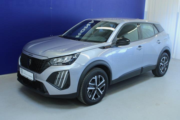 Sølv Peugeot e-2008 fra 2025