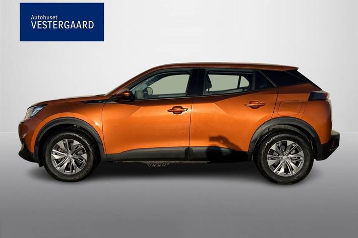 Orange Peugeot e-2008 fra 2021