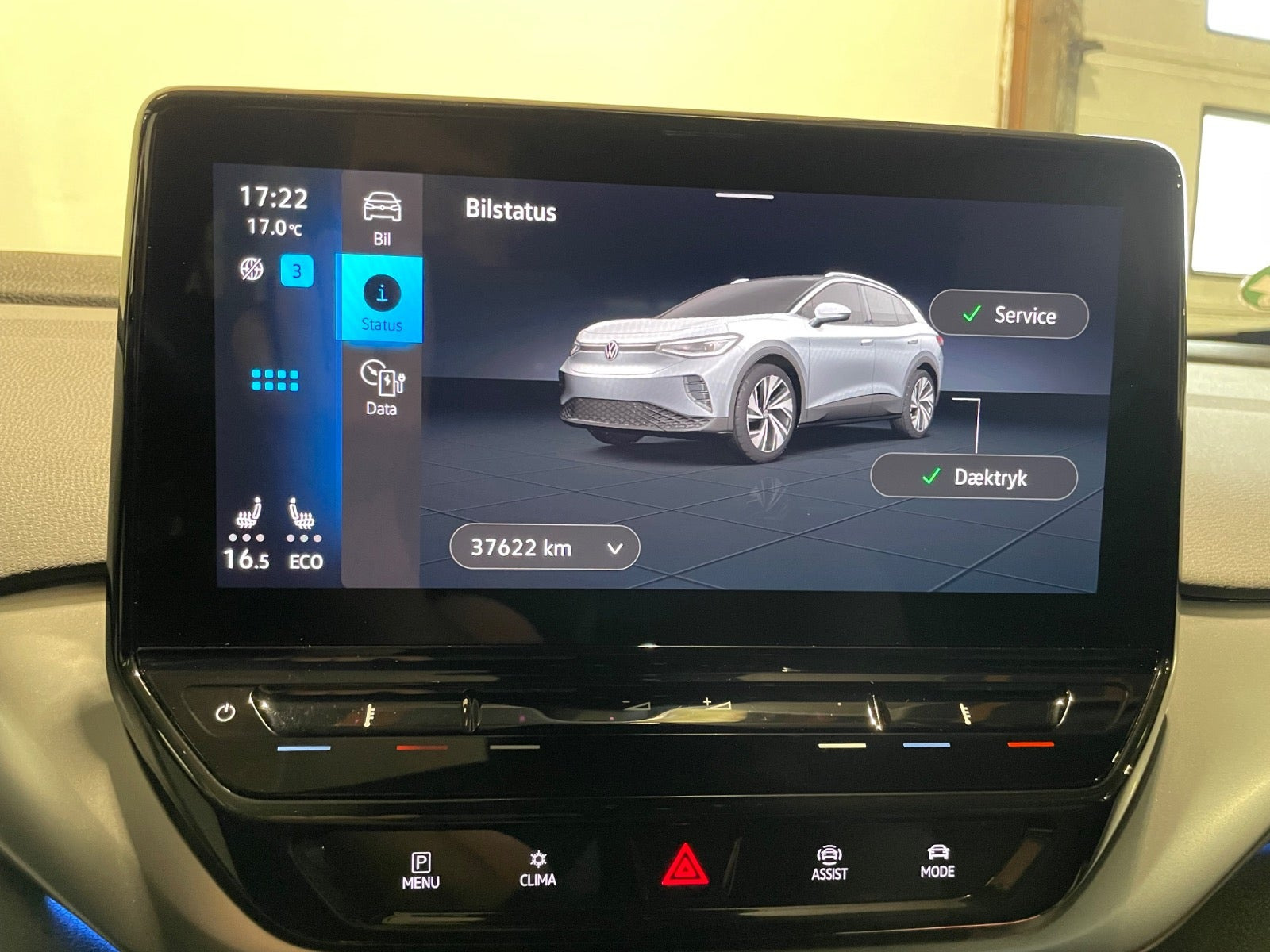 Sølv VW ID.4 fra 2023
