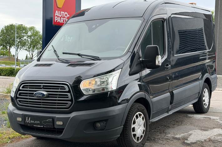 Sort Ford Transit 350 L2 Van fra 2016