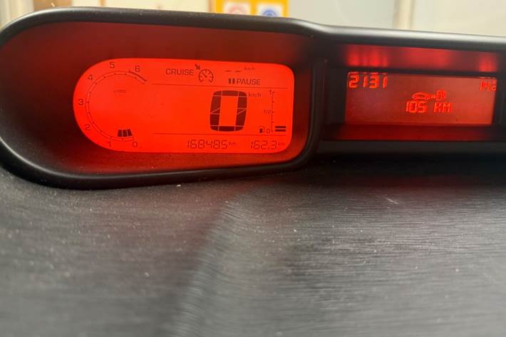Blå Citroën C3 Picasso fra 2010
