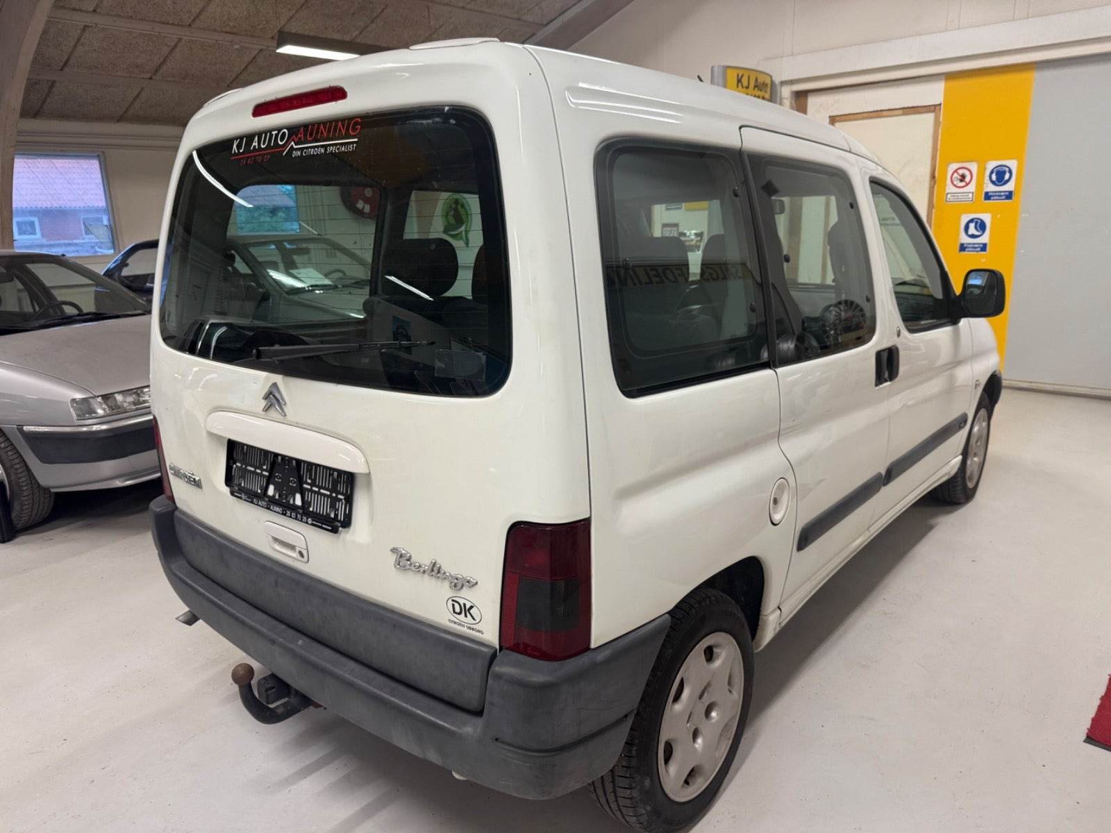 Hvid Citroën Berlingo fra 1999