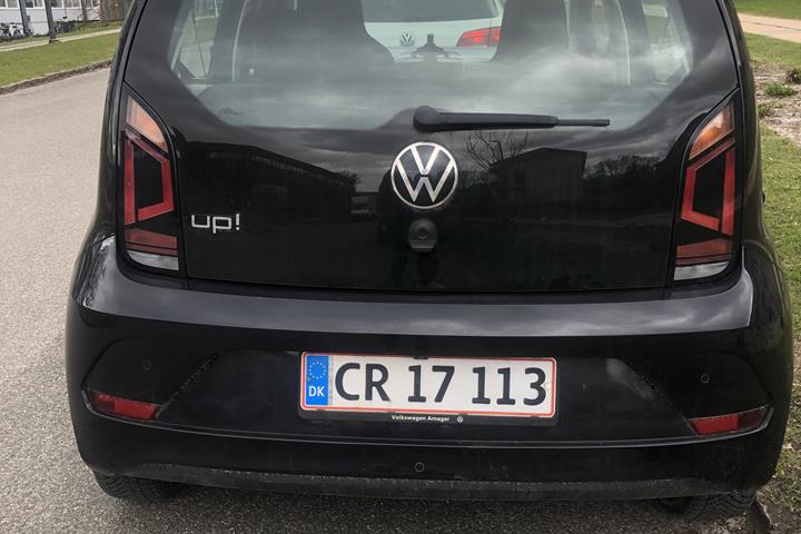 Sort VW UP! fra 2020