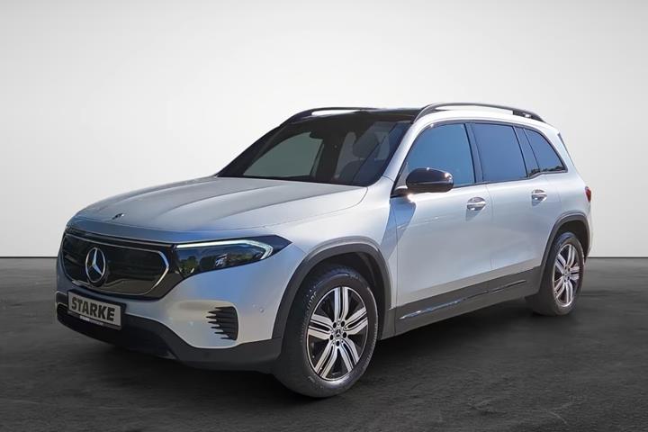 Sølv Mercedes EQB250 fra 2023
