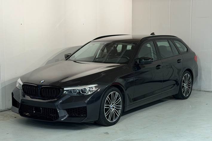 Sort BMW 520d fra 2018