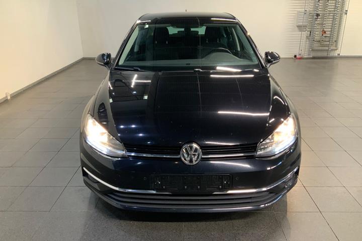 Sort VW Golf VII fra 2019