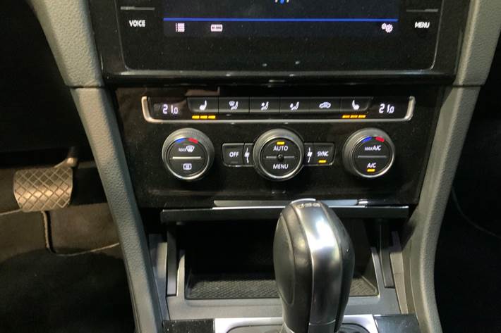 Sort VW Golf VII fra 2019