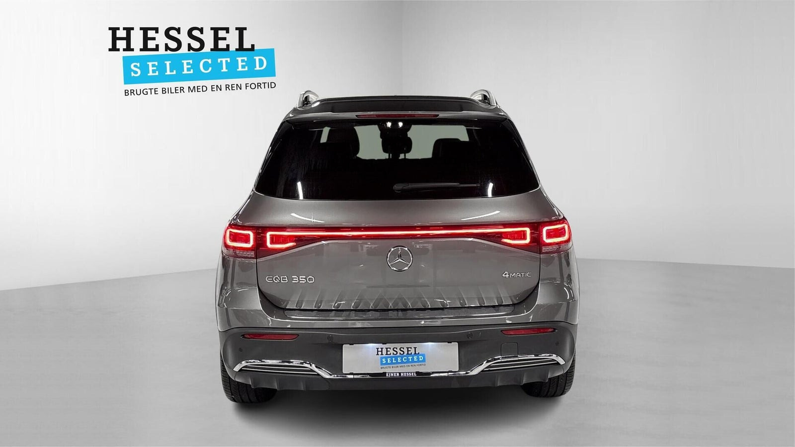 Grå Mercedes EQB350 fra 2023