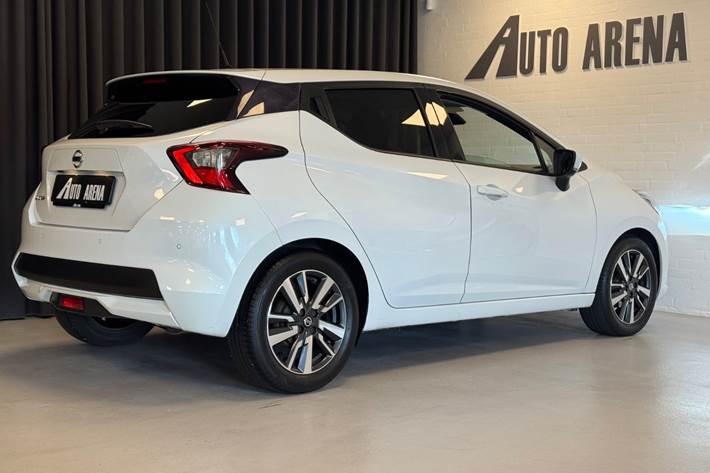 Hvid Nissan Micra fra 2020