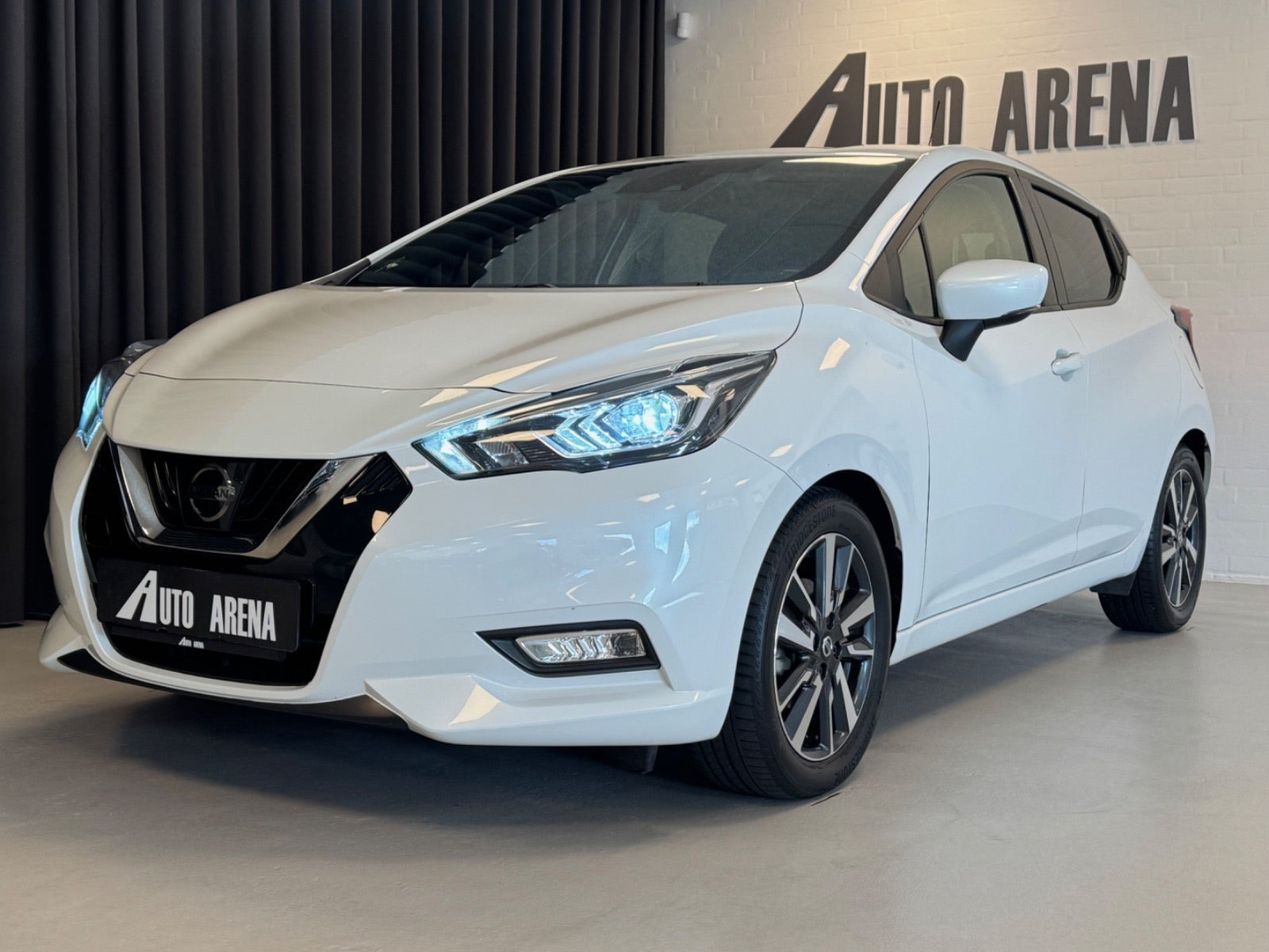Hvid Nissan Micra fra 2020