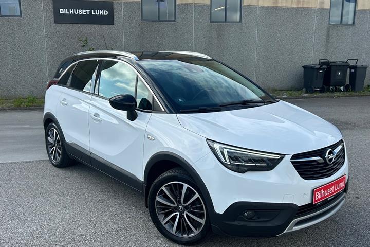 Hvid Opel Crossland X fra 2021