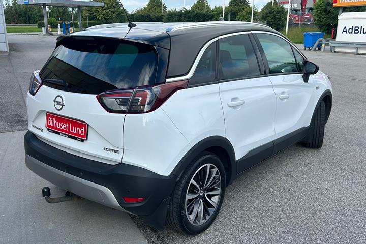 Hvid Opel Crossland X fra 2021