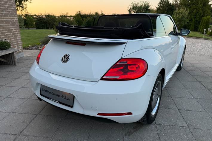 Hvid VW The Beetle fra 2016