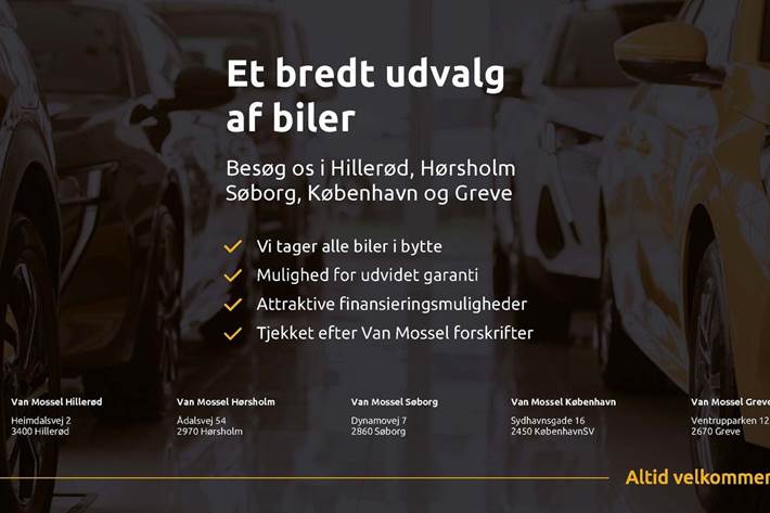 Grå Mercedes EQE350 fra 2024