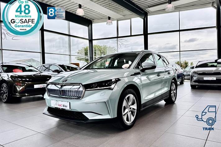 Grøn Skoda Enyaq fra 2022