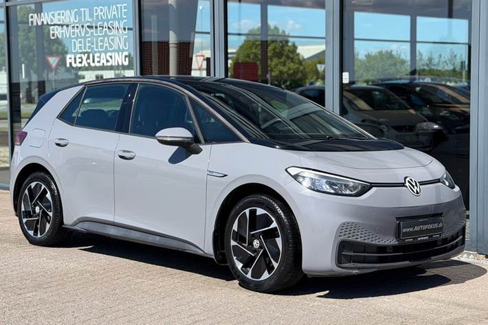 Grå VW ID.3 fra 2021