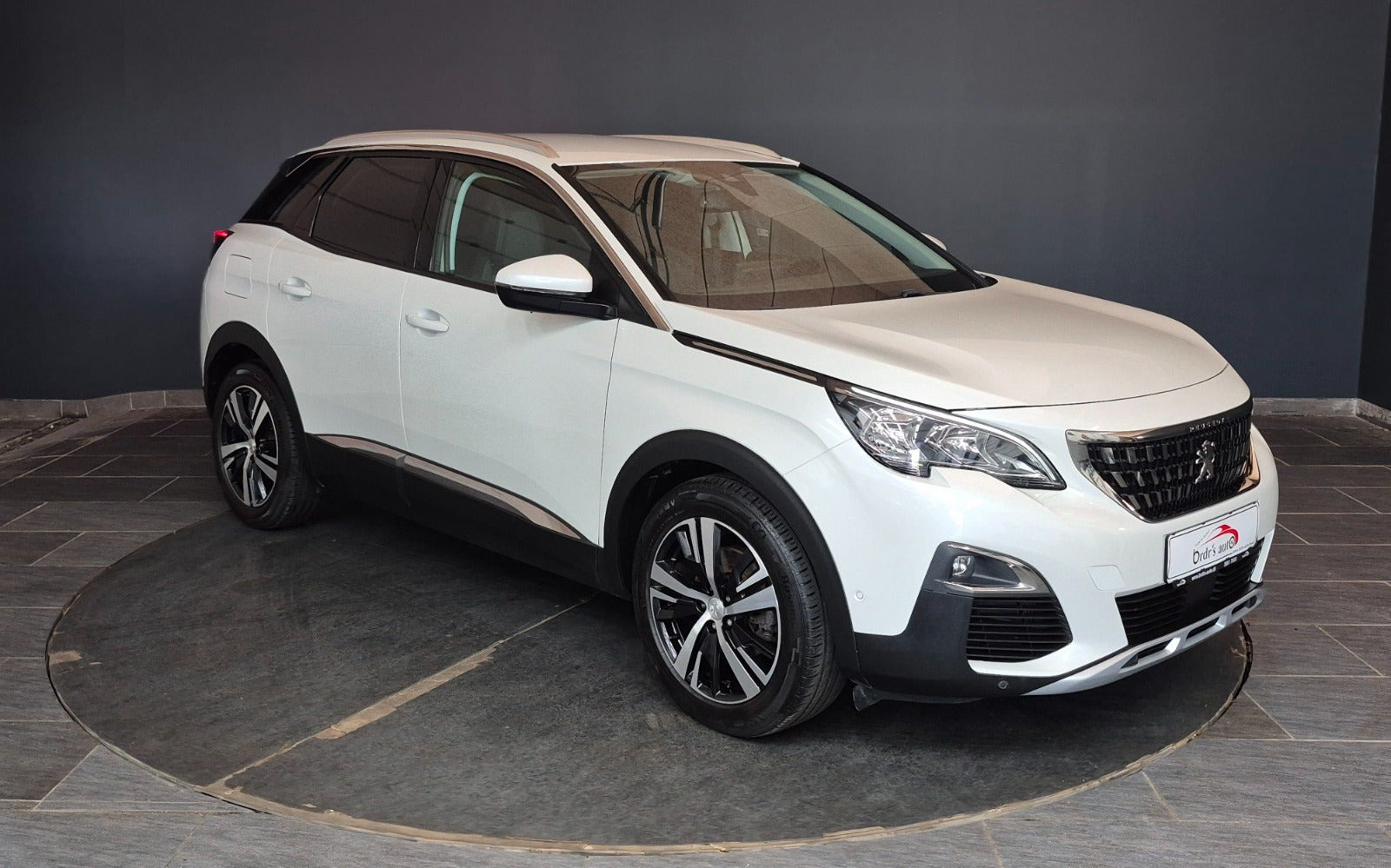 Hvid Peugeot 3008 fra 2018