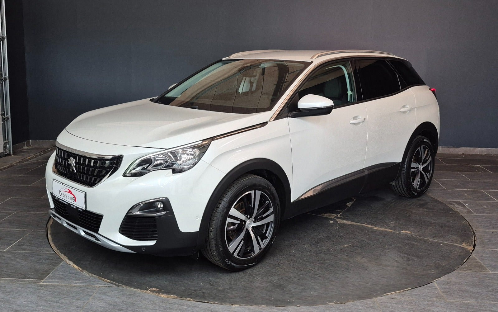 Hvid Peugeot 3008 fra 2018