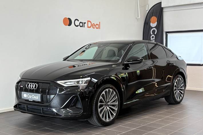 Sort Audi e-tron fra 2022