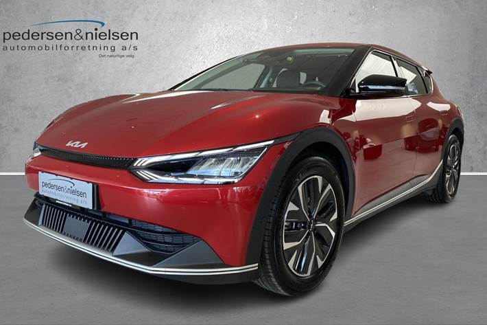 Rød Kia EV6 fra 2023