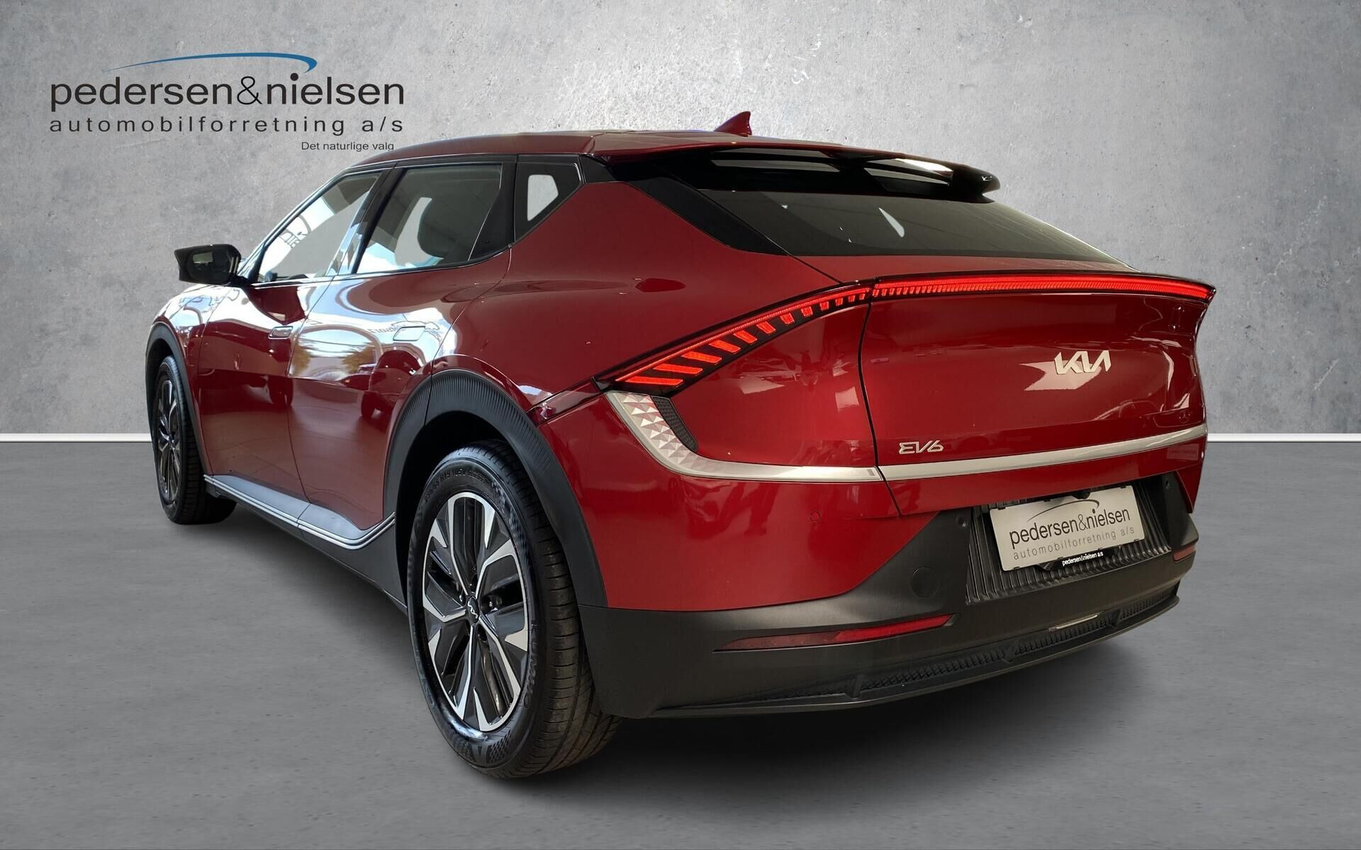Rød Kia EV6 fra 2023