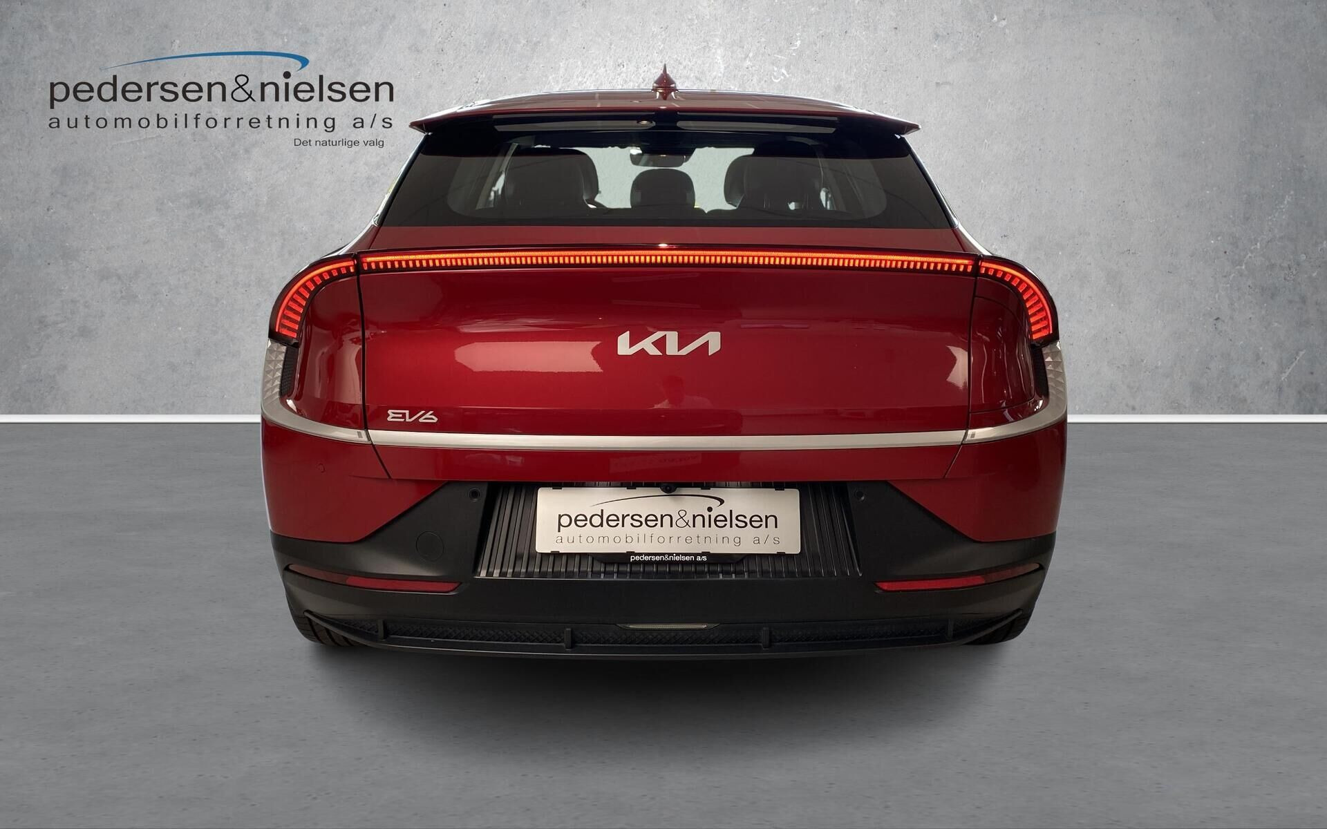 Rød Kia EV6 fra 2023