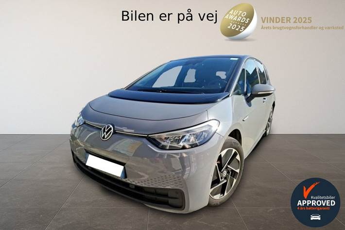 Grå VW ID.3 fra 2022