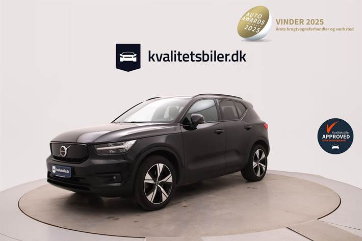 Sort Volvo XC40 fra 2021