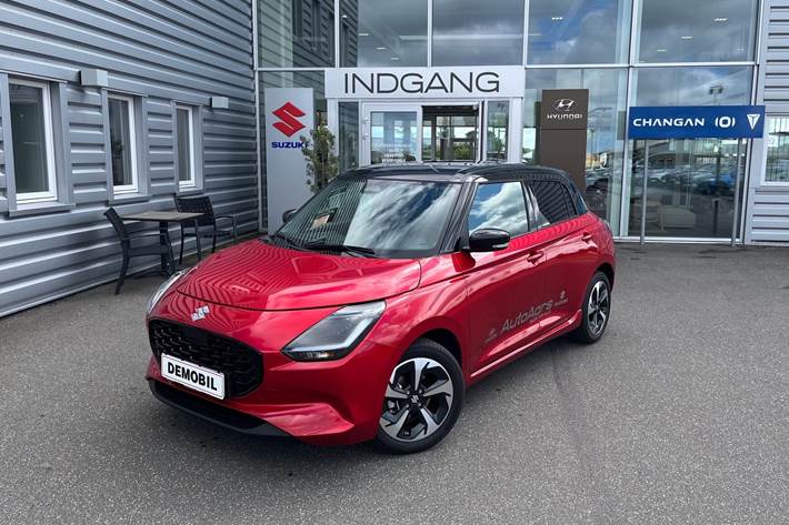 Rød Suzuki Swift fra 2026