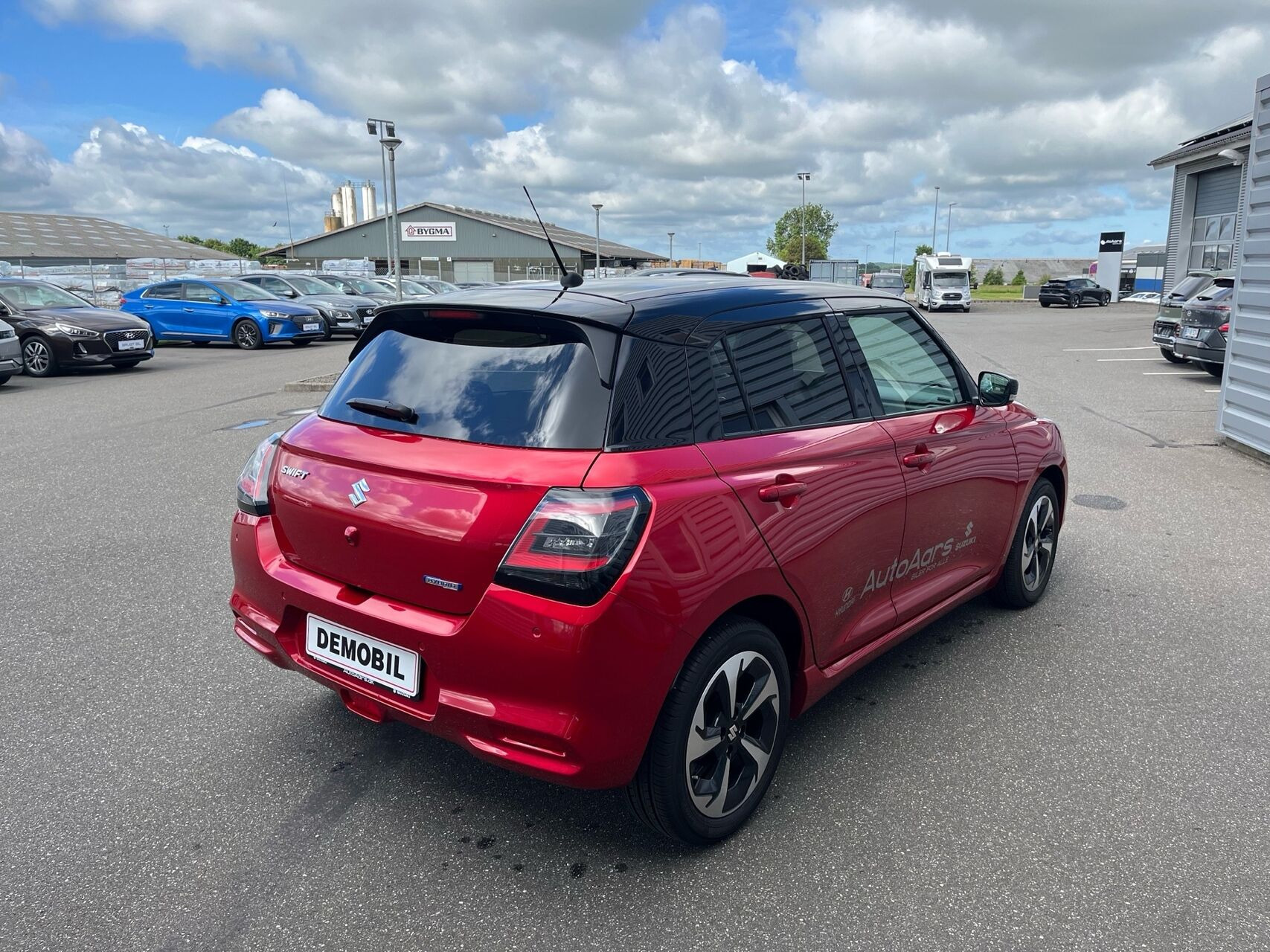 Rød Suzuki Swift fra 2026