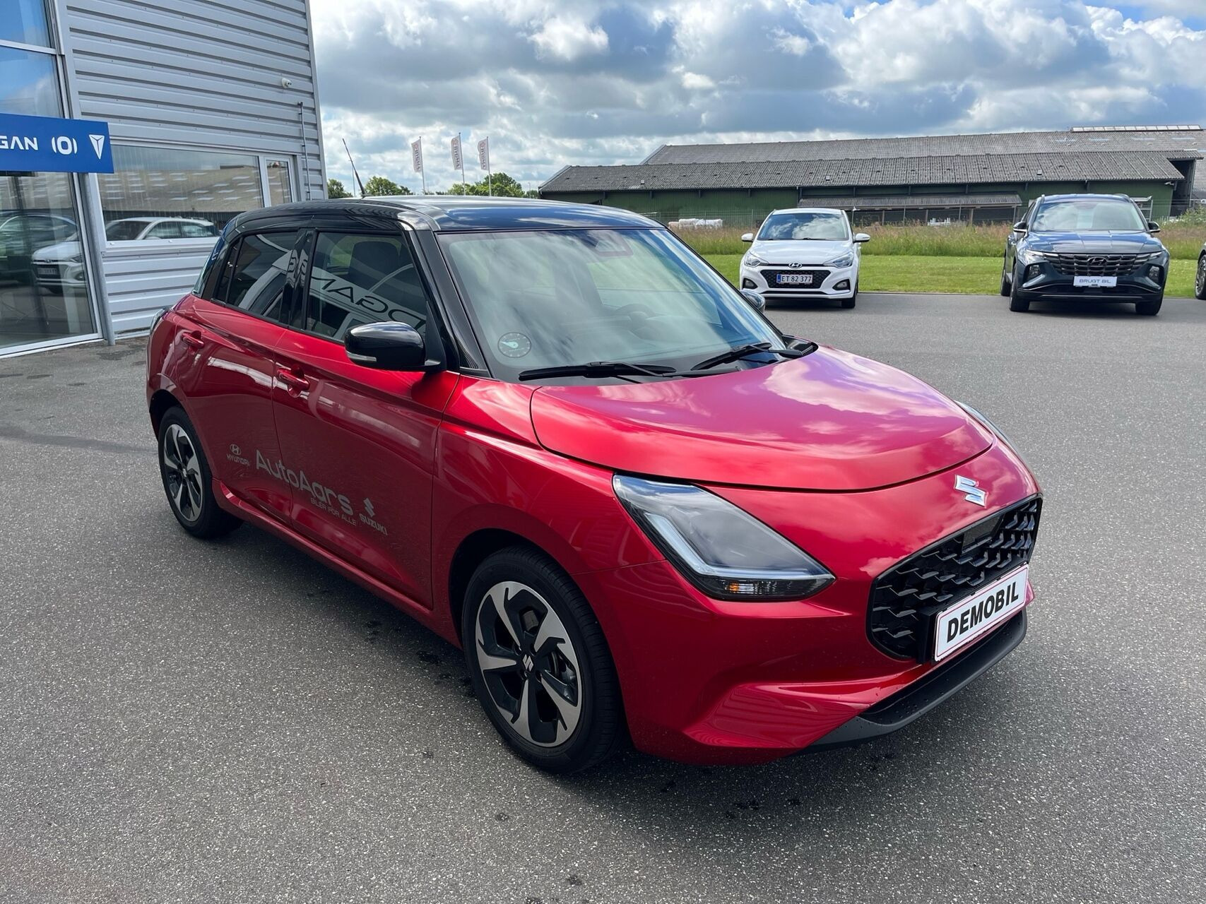 Rød Suzuki Swift fra 2026