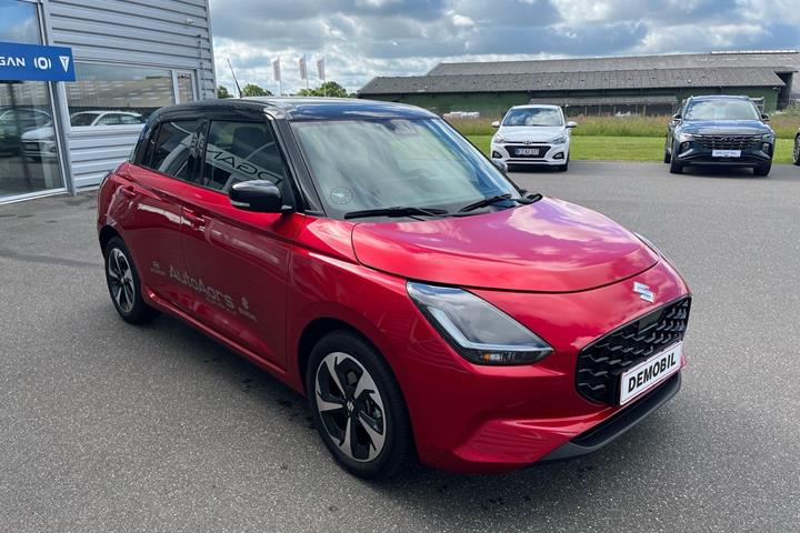 Rød Suzuki Swift fra 2026