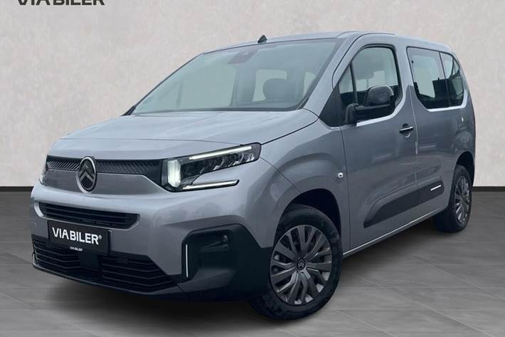 Grå Citroën ë-Berlingo fra 2025 set udefra