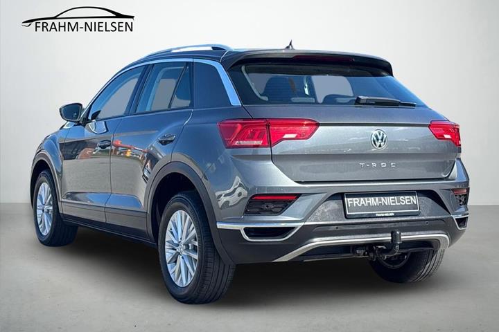 Grå VW T-Roc fra 2017