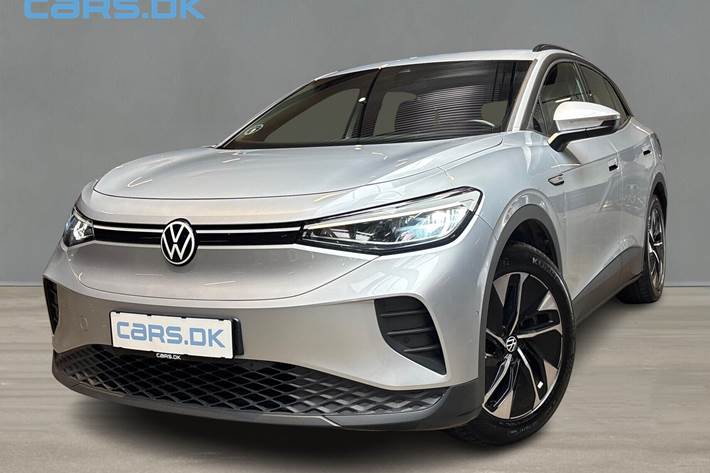 Sølv VW ID.4 fra 2022 set udefra
