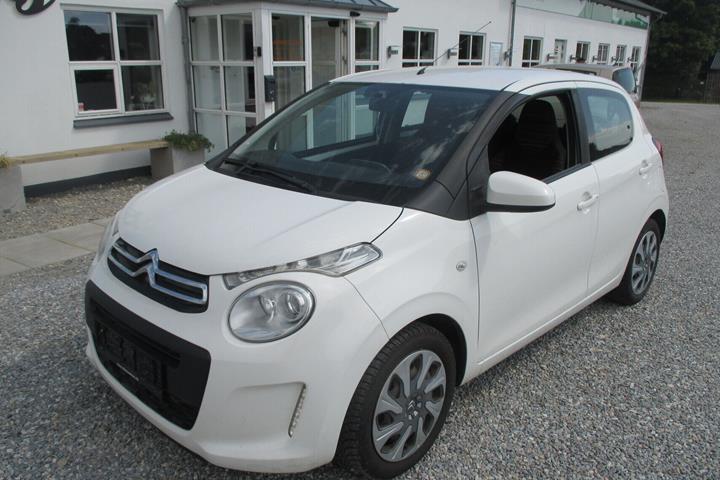 Hvid Citroën C1 fra 2026 set udefra