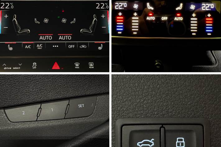 Blå Audi e-tron fra 2020