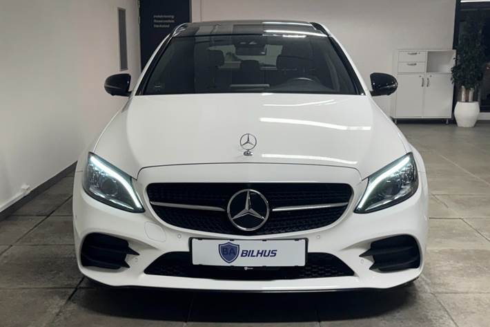 Hvid Mercedes C220 d fra 2020