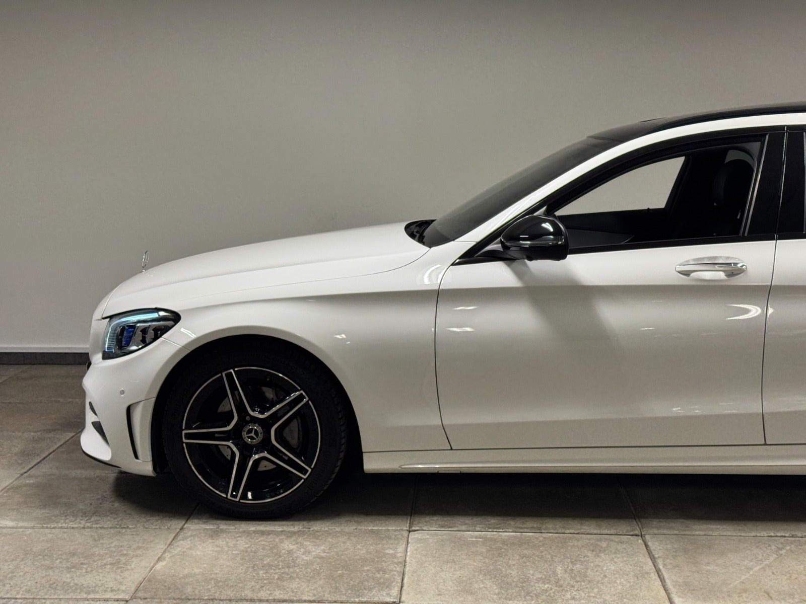 Hvid Mercedes C220 d fra 2020