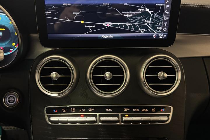 Hvid Mercedes C220 d fra 2020