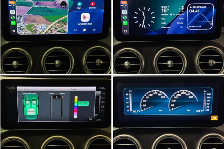 Hvid Mercedes C220 d fra 2020