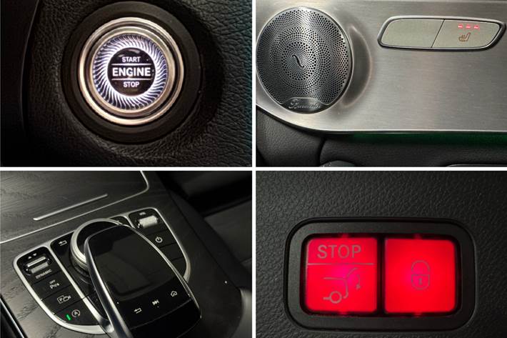 Hvid Mercedes C220 d fra 2020